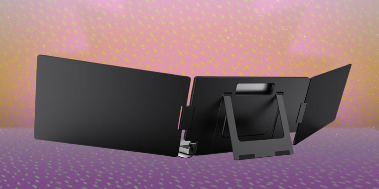 This Double-Screen Laptop Display Extender Is 35% Off Right Now