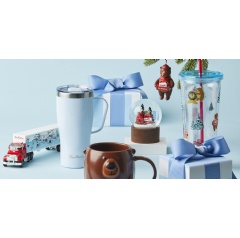 Tim Hortons® holiday merch available now at participating Tims® restaurants across Canada with an adorable “Beary Kind” theme