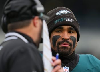 Jalen Hurts talks reason for fewer QB runs this season