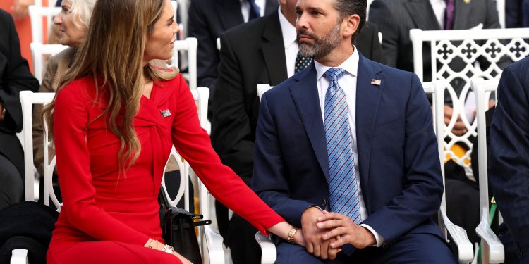 Donald Trump Jr. and Bettina Anderson engaged