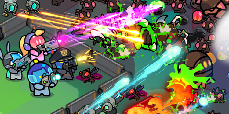 Astro Defenders: Capt.Couch is an upcoming wave-based strategic shooter from Playhard Studios
