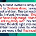 I Refuse to Host a Christmas Dinner for My Husband’s Family, I’m Not a Maid