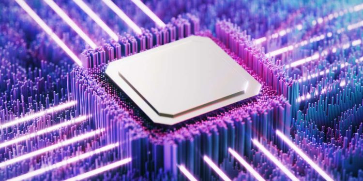 Fast-charging quantum battery built inside a quantum computer