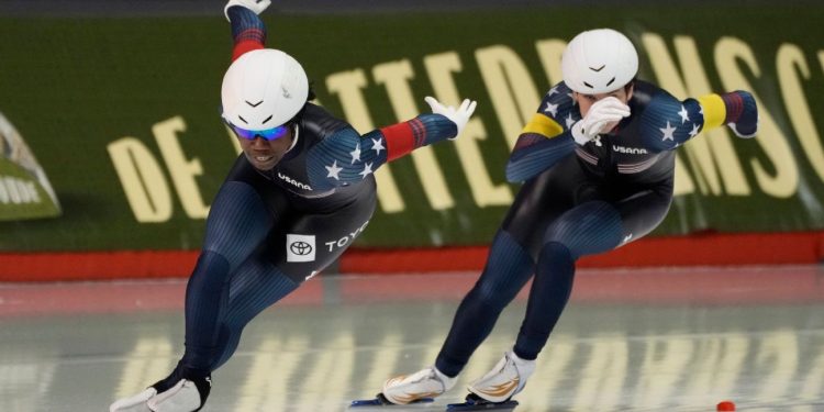 Erin Jackson and Brittany Bowe’s bond brings them back to the Olympics