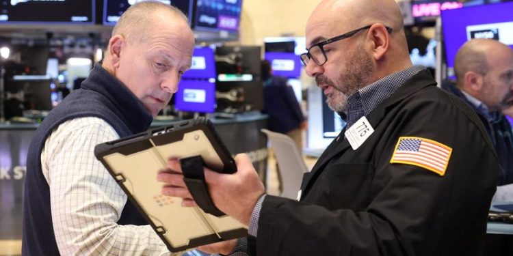 Wall Street indexes gain with tech, Walmart 