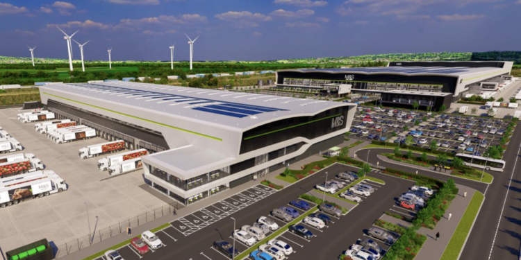 Winvic wins £340m M&S mega shed at DIRFT