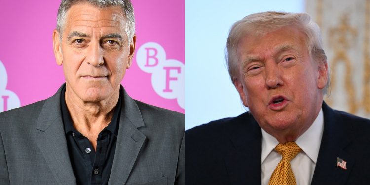 George Clooney Fires Back After Donald Trump Mocks His French Citizenship