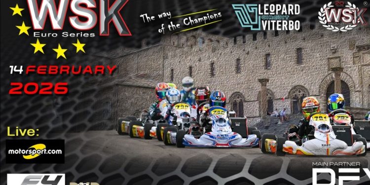 LIVE: WSK Euro Series 2026
