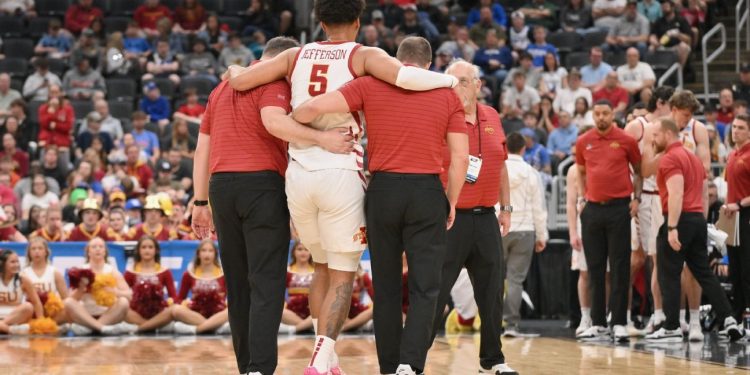 Iowa St.’s Jefferson sprains ankle; X-rays negative