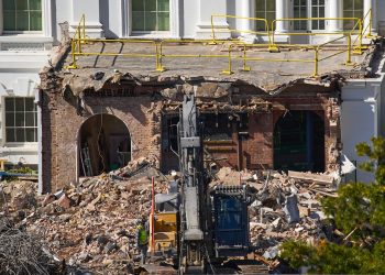 Why Republicans aren’t rushing to save Trump’s ballroom