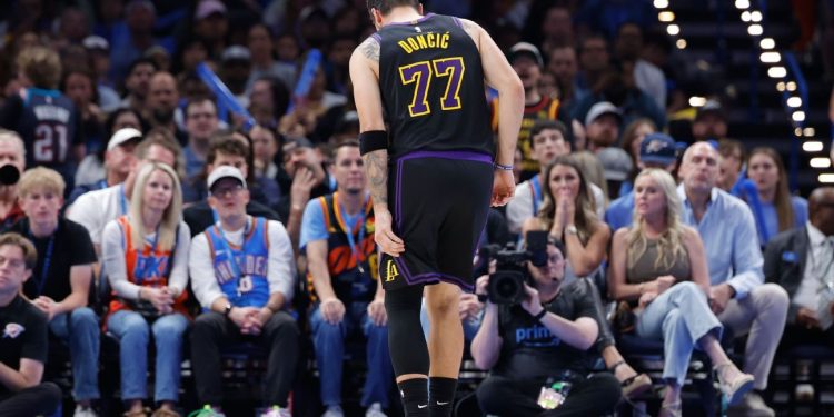 Doncic set to miss at least rest of regular season