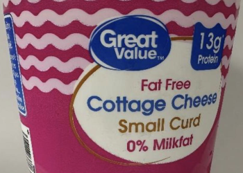 Walmart cottage cheese recalled because of incomplete pasteurization