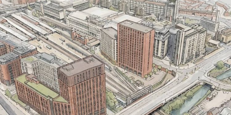 Plan for 240 flats at Nottingham Station gateway site
