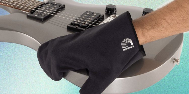 D’Addario just launched a glove to clean your guitar