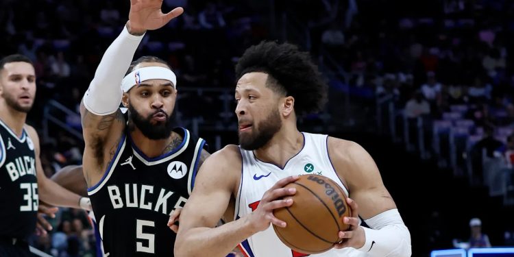 Cade Cunningham has double-double in return from injury as Pistons rout Bucks 137-111