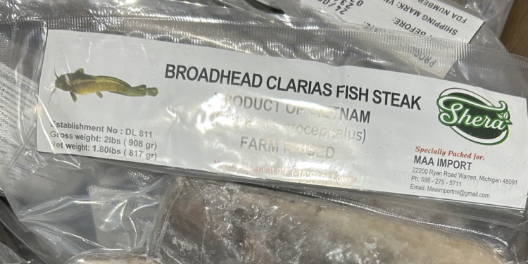 Catfish from Vietnam recalled because of reinspection problem