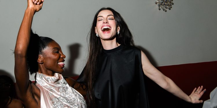 Pop Star Energy! ﻿Anne Hathaway Danced the Night Away at the Mother Mary Premiere and After-Party