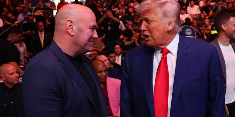 Dana White blasted for booking “a fight card for his king Trump’s birthday” by ex-UFC title challenger