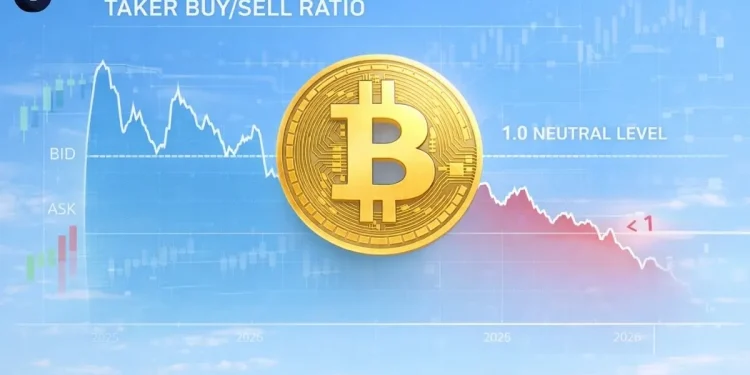 Bitcoin (BTC) Order Flow Flips Negative as Sellers Gain Upper Hand