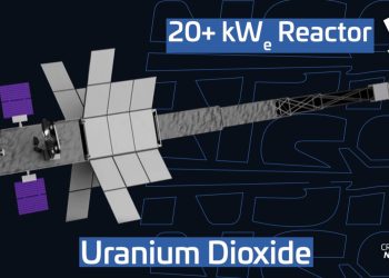 Four Times the Ion Drive Thrust With 20+KW Nuclear Reactor for 2028 NASA Mars Mission