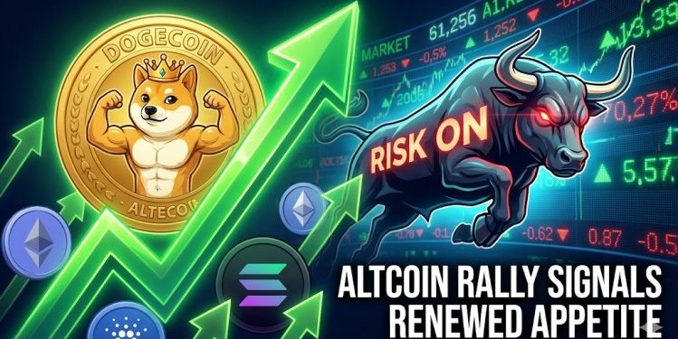Dogecoin (DOGE) Strengthens as Altcoin Rally Signals Renewed Risk Appetite