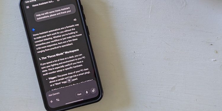 I asked Gemini to write my Home Assistant automations, and it actually worked well