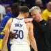 “Class Act”: NBA Legend Chokes Up on Camera Over Steve Kerr’s Courtside Moment With Warriors Stars