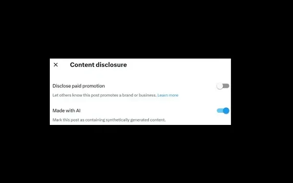 X tests AI labeling to combat the rise of generated content