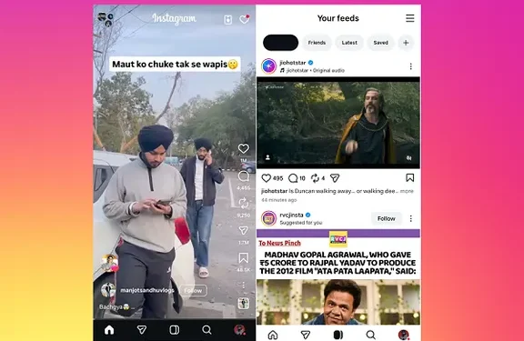 Instagram emphasizes Reels in new design update