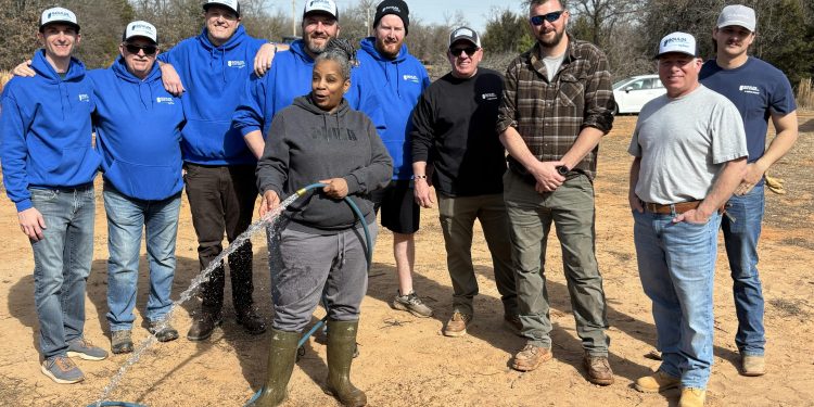 Collaborative Well Installation Brings Safe Water Access to Underserved Oklahoma Household