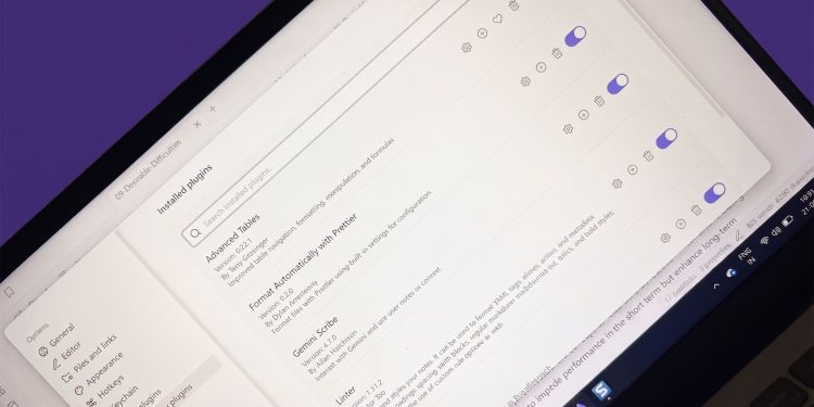 These 5 Obsidian plugins made my markdown cleaner than I thought possible