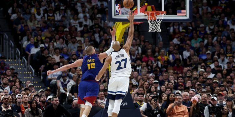 Gobert carries DPOY snub into Jokic matchup, win