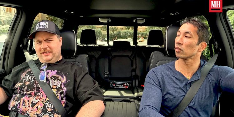 Actor and Pro Wrestler Paul Walter Hauser Takes a Ride in the MH Muscle Car