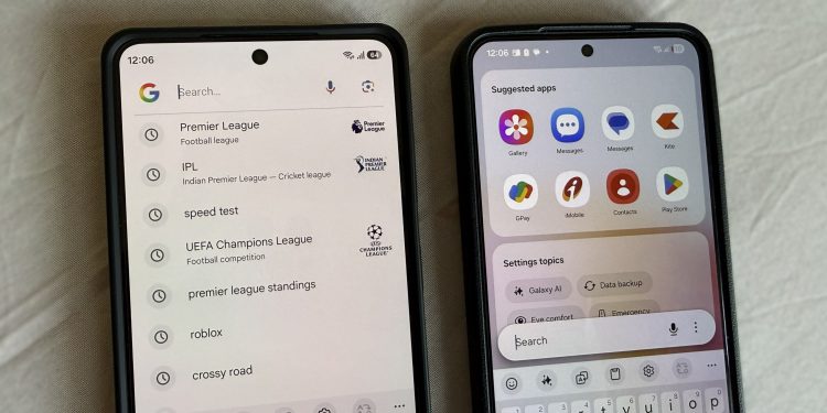 I swapped my Samsung’s Google search bar for this and I love it