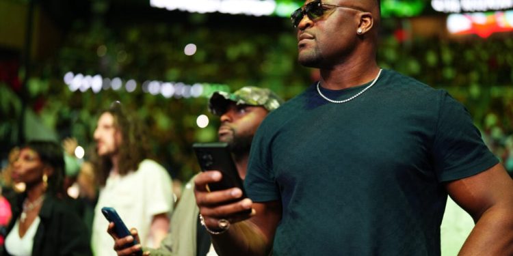 Francis Ngannou may already have his next fight lined up after returning on Rousey vs Carano card