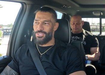 Pro Wrestler Roman Reigns Takes a Ride in the MH Muscle Car