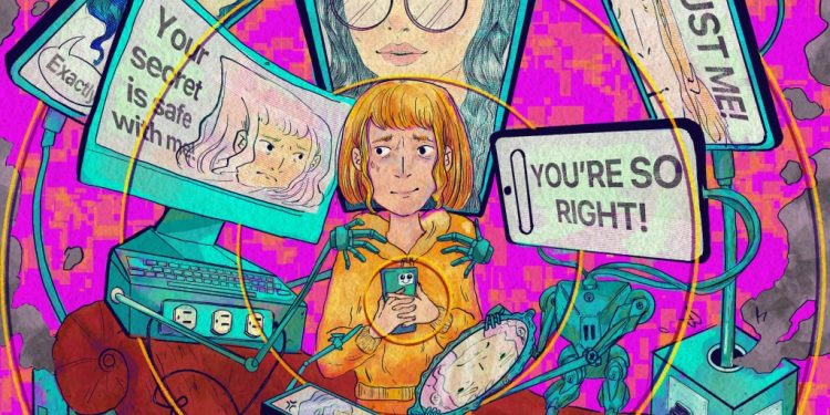 Your New Therapist: Chatty, Leaky, and Hardly Human