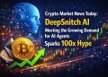 Crypto Market News Today: DeepSnitch AI Meeting the Growing Demand for AI Agents Sparks 100x Hype, BTC and SOL Pull Back Further