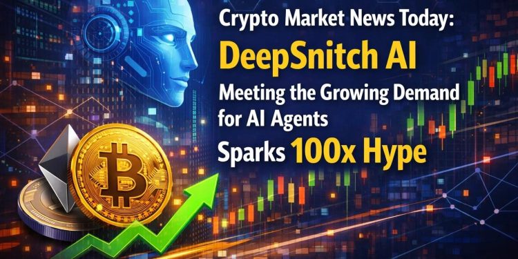 Crypto Market News Today: DeepSnitch AI Meeting the Growing Demand for AI Agents Sparks 100x Hype, BTC and SOL Pull Back Further