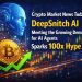 Crypto Market News Today: DeepSnitch AI Meeting the Growing Demand for AI Agents Sparks 100x Hype, BTC and SOL Pull Back Further