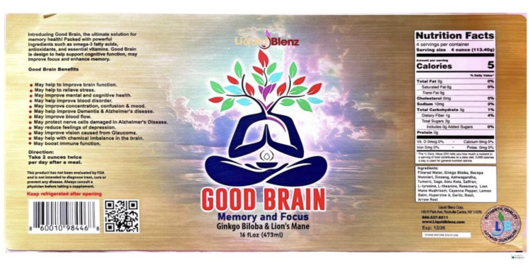 Liquid supplement recalled because of botulism risk