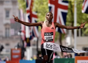 Magic barrier broken: Sebastian Sawe dives well under two hours in London Marathon