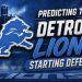 Predicting the Detroit Lions Starting Defense Following 2026 NFL Draft