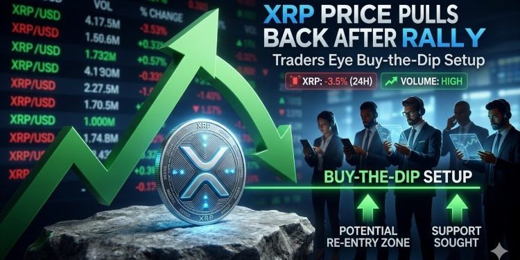 XRP Price Pulls Back After Rally, Traders Eye Buy-the-Dip Setup