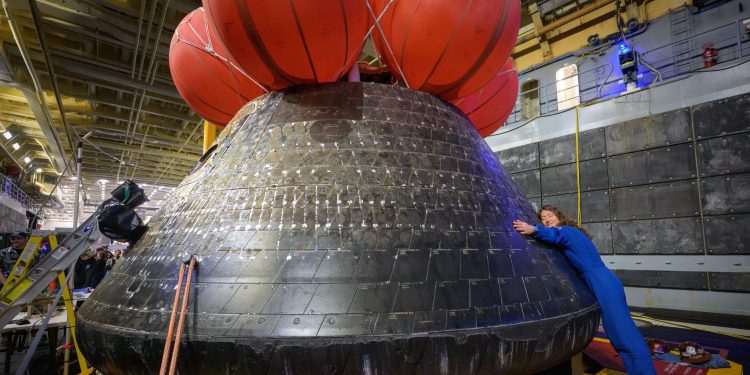 NASA’s Artemis II moonship returns home to its launch site after historic voyage