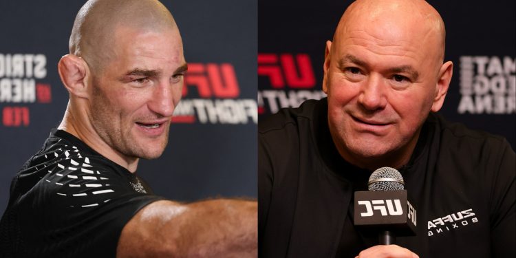 Sean Strickland accuses Dana White of ‘ruining MMA’ ahead of UFC 328