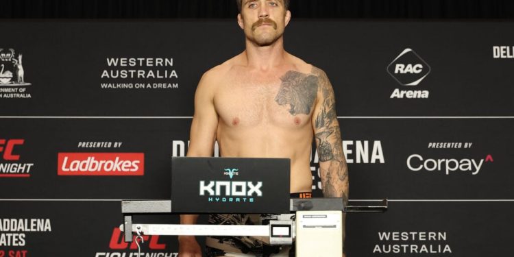 UFC Perth star fined 30% of his purse after huge four-pound weight miss