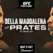 UFC Perth: Della Maddalena vs. Prates live results