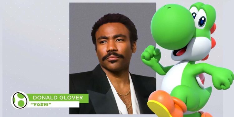Donald Glover Is Playing Yoshi In Super Mario Galaxy Movie