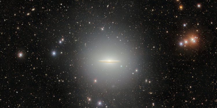 Scientists detect an enormous halo around the iconic Sombrero Galaxy — Space photo of the week